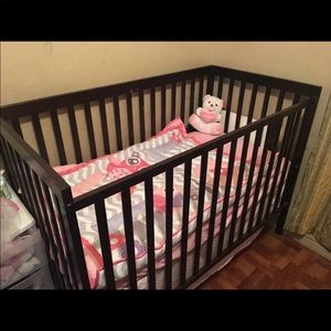 Crib with mattress